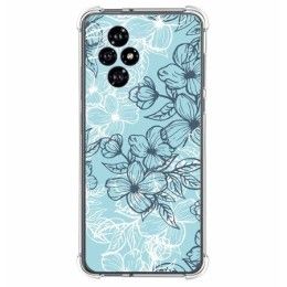 Funda Silicona Antigolpes para Huawei Honor 200 5G diseño Flores 03 Dibujos