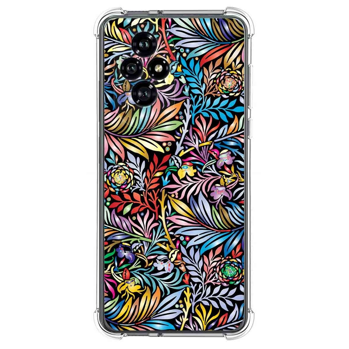 Funda Silicona Antigolpes para Huawei Honor 200 5G diseño Flores 04 Dibujos