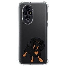 Funda Silicona Antigolpes para Huawei Honor 200 5G diseño Perros 04 Dibujos