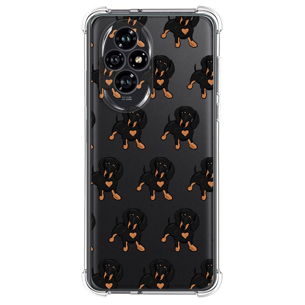 Funda Silicona Antigolpes para Huawei Honor 200 5G diseño Perros 10 Dibujos