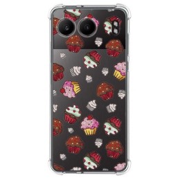 Funda Silicona Antigolpes para Oneplus Nord 4 5G diseño Muffins Dibujos