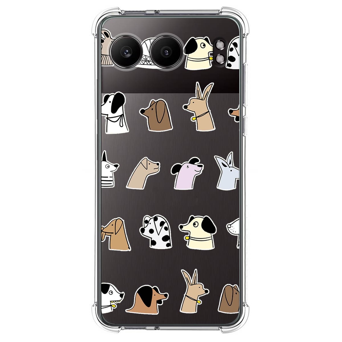 Funda Silicona Antigolpes para Oneplus Nord 4 5G diseño Perros Dibujos