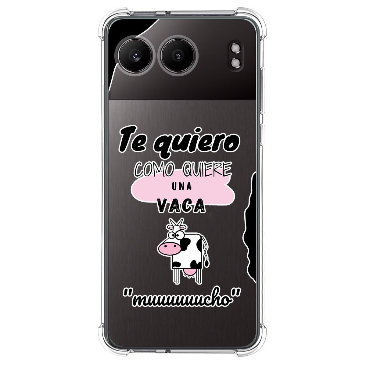 Funda Silicona Antigolpes para Oneplus Nord 4 5G diseño Vaca Dibujos