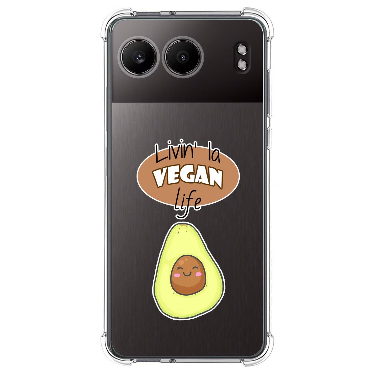 Funda Silicona Antigolpes para Oneplus Nord 4 5G diseño Vegan Life Dibujos