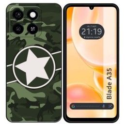 Funda Silicona para Zte Blade A35 / A55 diseño Camuflaje 01 Dibujos