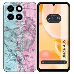 Funda Silicona para Zte Blade A35 / A55 diseño Mármol 08 Dibujos