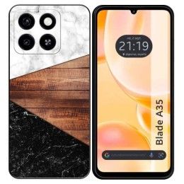 Funda Silicona para Zte Blade A35 / A55 diseño Mármol 11 Dibujos