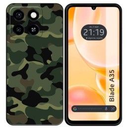 Funda Silicona para Zte Blade A35 / A55 diseño Camuflaje Dibujos