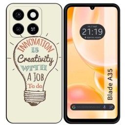 Funda Silicona para Zte Blade A35 / A55 diseño Creativity Dibujos