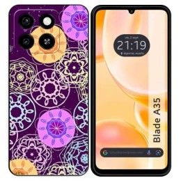 Funda Silicona para Zte Blade A35 / A55 diseño Radial Dibujos