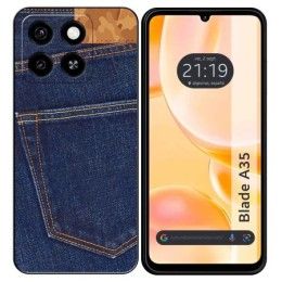 Funda Silicona para Zte Blade A35 / A55 diseño Vaquero Dibujos