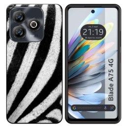 Funda Silicona para Zte Blade A75 4G diseño Animal 02 Dibujos