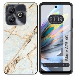 Funda Silicona para Zte Blade A75 4G diseño Mármol 13 Dibujos