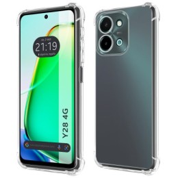 Funda Silicona Antigolpes Transparente para Vivo Y28 4G