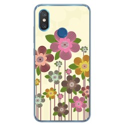 Funda Gel Tpu para Xiaomi Mi 8 Diseño Primavera En Flor Dibujos