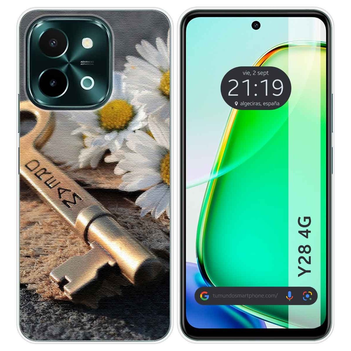 Funda Silicona para Vivo Y28 4G diseño Dream Dibujos