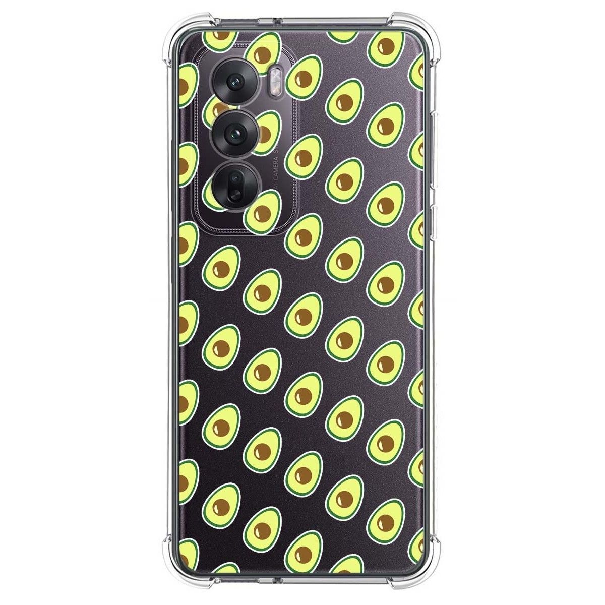 Funda Silicona Antigolpes para Oppo Reno 12 5G diseño Aguacate Dibujos