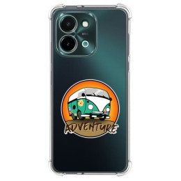 Funda Silicona Antigolpes para Vivo Y28 4G diseño Adventure Dibujos