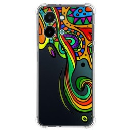 Funda Silicona Antigolpes para Vivo Y28 4G diseño Colores Dibujos