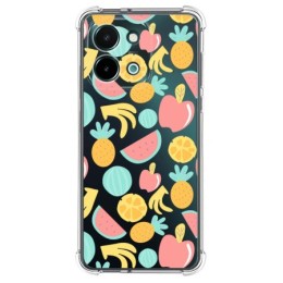 Funda Silicona Antigolpes para Vivo Y28 4G diseño Frutas 02 Dibujos