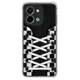 Funda Silicona Antigolpes para Vivo Y28 4G diseño Zapatillas 03 Dibujos