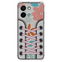 Funda Silicona Antigolpes para Vivo Y28 4G diseño Zapatillas 09 Dibujos