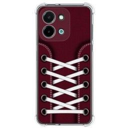 Funda Silicona Antigolpes para Vivo Y28 4G diseño Zapatillas 17 Dibujos