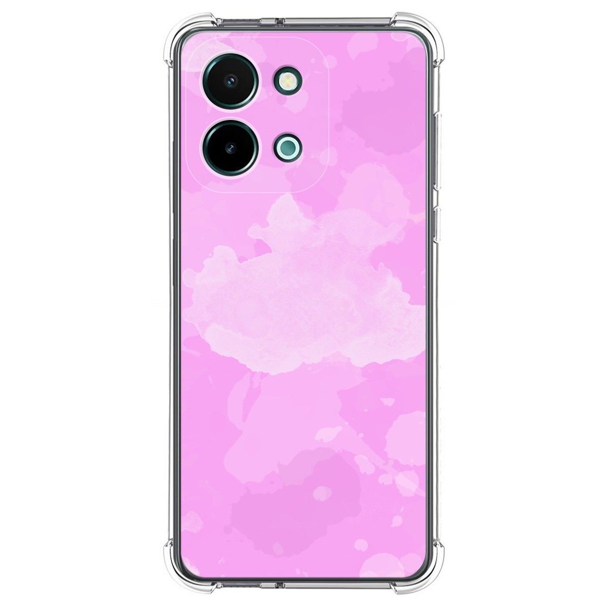 Funda Silicona Antigolpes para Vivo Y28 4G diseño Acuarela 04 Dibujos