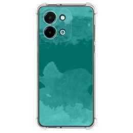 Funda Silicona Antigolpes para Vivo Y28 4G diseño Acuarela 06 Dibujos