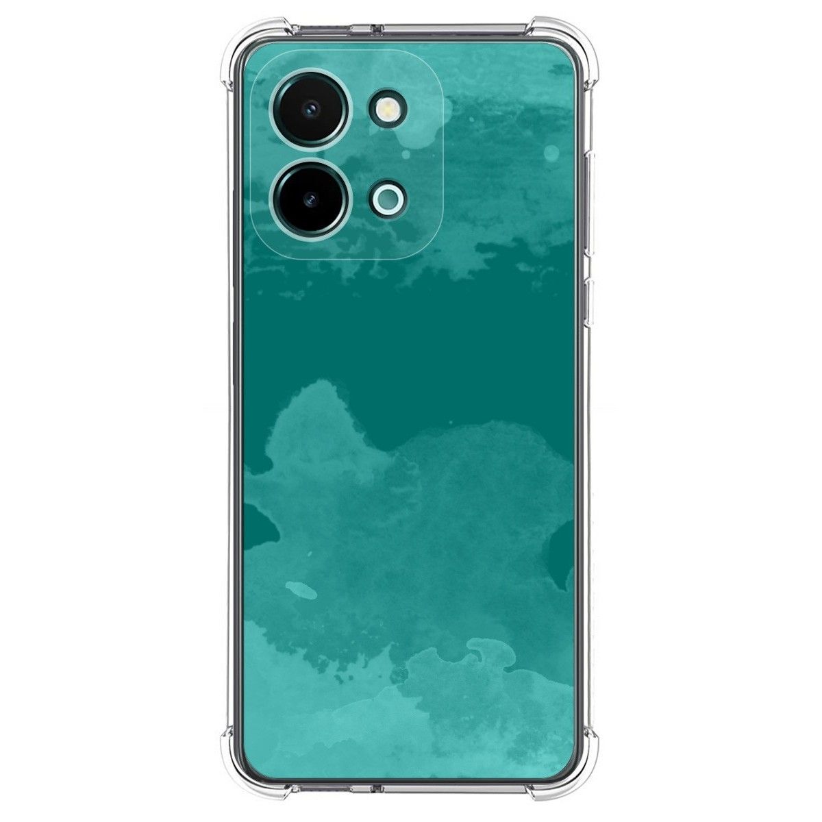 Funda Silicona Antigolpes para Vivo Y28 4G diseño Acuarela 06 Dibujos