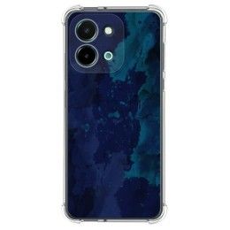 Funda Silicona Antigolpes para Vivo Y28 4G diseño Acuarela 13 Dibujos