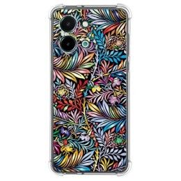 Funda Silicona Antigolpes para Vivo Y28 4G diseño Flores 04 Dibujos