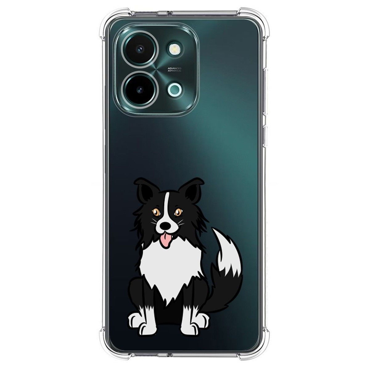 Funda Silicona Antigolpes para Vivo Y28 4G diseño Perros 01 Dibujos