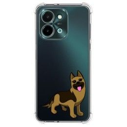 Funda Silicona Antigolpes para Vivo Y28 4G diseño Perros 03 Dibujos