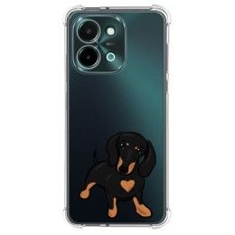 Funda Silicona Antigolpes para Vivo Y28 4G diseño Perros 04 Dibujos