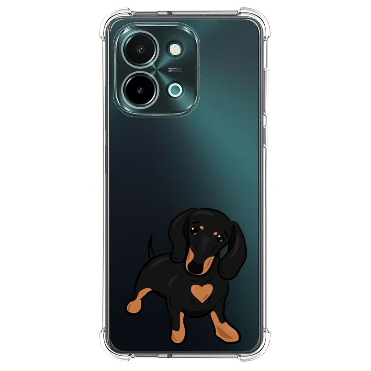 Funda Silicona Antigolpes para Vivo Y28 4G diseño Perros 04 Dibujos