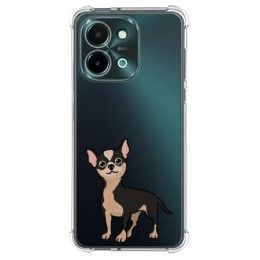 Funda Silicona Antigolpes para Vivo Y28 4G diseño Perros 05 Dibujos