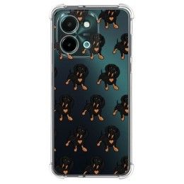 Funda Silicona Antigolpes para Vivo Y28 4G diseño Perros 10 Dibujos