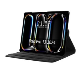 Funda Giratoria 360 para Apple iPad Pro 2024 13 (M4) color Negro