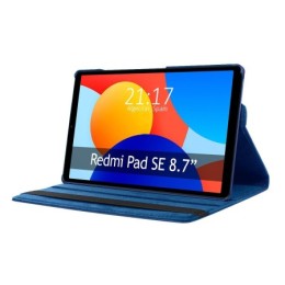 Funda Giratoria 360 para Xiaomi Redmi Pad SE 8.7 color Azul