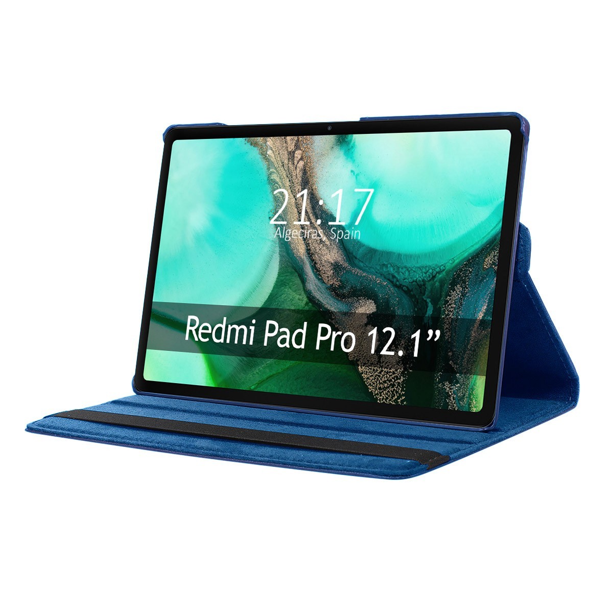 Funda Giratoria 360 para Xiaomi Redmi Pad Pro / Pro 5G 12.1 color Azul