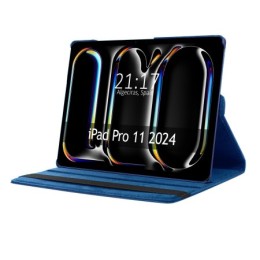 Funda Giratoria 360 para Apple iPad Pro 2024 11 (M4) color Azul