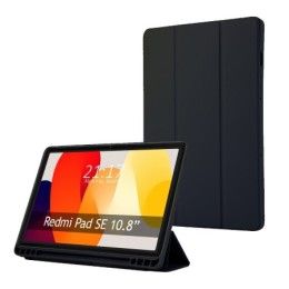 Funda con tapa Smart para Xiaomi Redmi Pad SE 11 color Negro