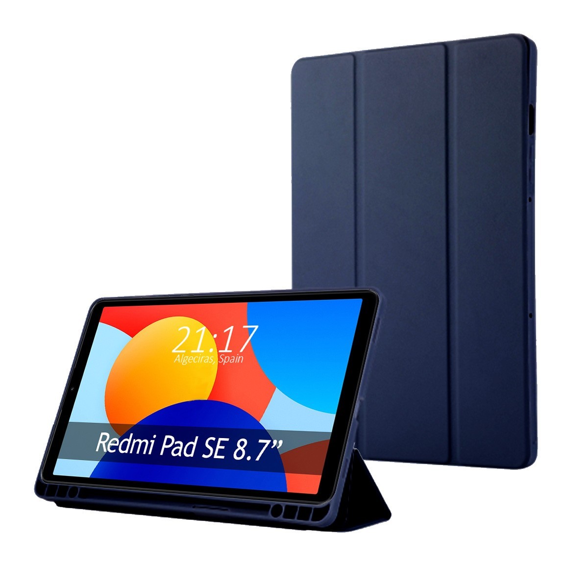 Funda con tapa Smart para Xiaomi Redmi Pad SE 8.7 color Azul