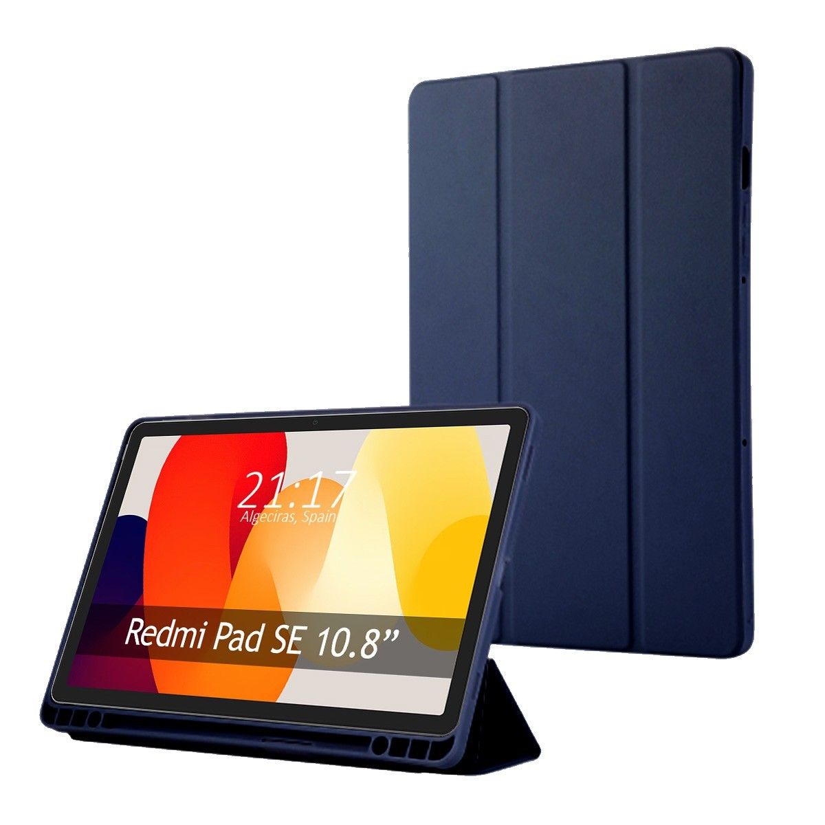 Funda con tapa Smart para Xiaomi Redmi Pad SE 11 color Azul