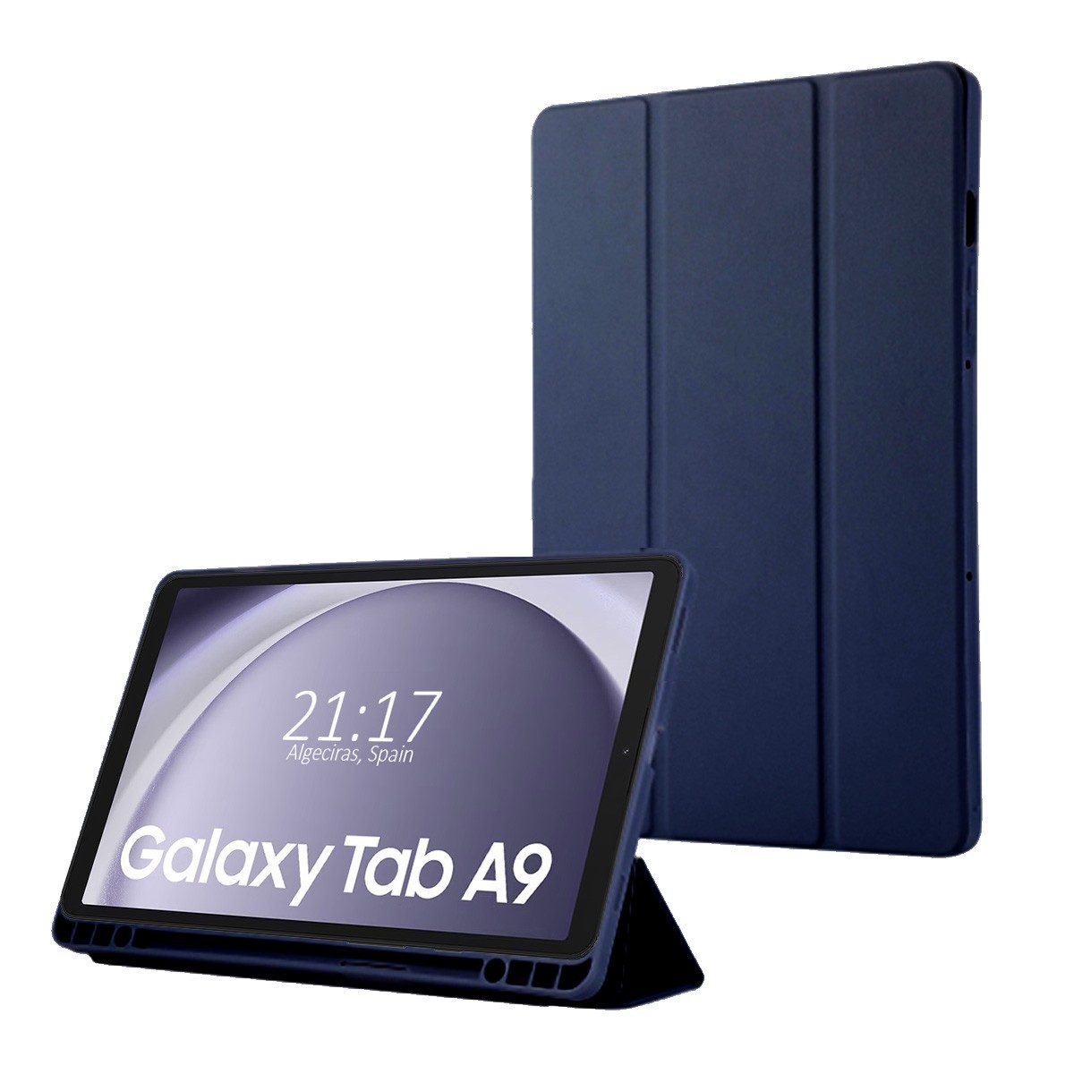 Funda con tapa Smart para Samsung Galaxy Tab A9 color Azul