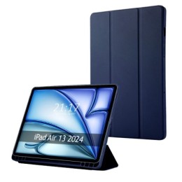 Funda con tapa Smart para Apple iPad Air 2024 13 (M2) color Azul