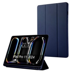 Funda con tapa Smart para Apple iPad Pro 2024 11 (M4) color Azul