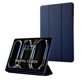 Funda con tapa Smart para Apple iPad Pro 2024 13 (M4) color Azul