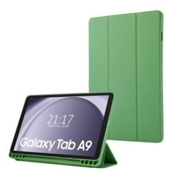 Funda con tapa Smart para Samsung Galaxy Tab A9 color Verde